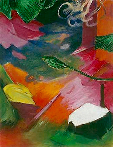 Franz Marc - Reh im Wald I