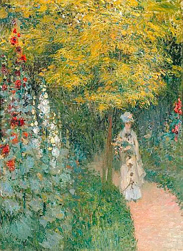 Claude Monet - Rosengarten