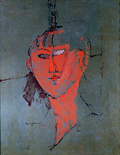 Amadeo Modigliani - Rotkopf