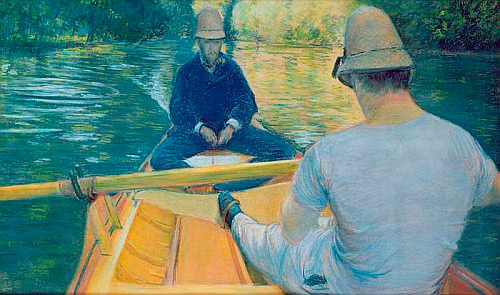 Gustav Caillebotte - Ruderer auf der Yerres