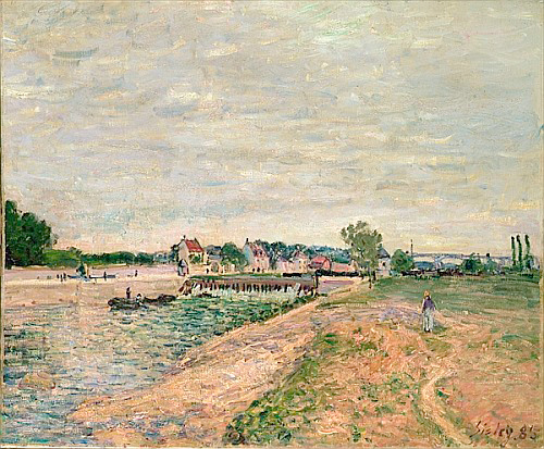 Alfred Sisley - Saint-Mammes