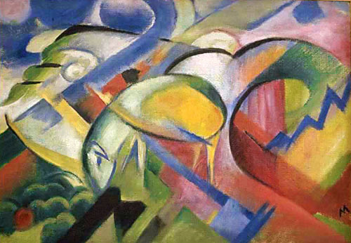 Franz Marc - Schaf