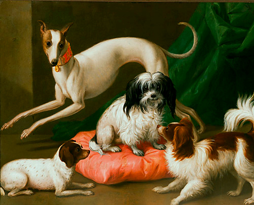 Johann Friedrich August Tischbein - Schloßhunde