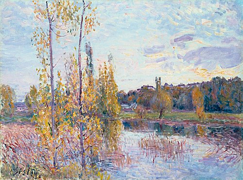 Alfred Sisley - See bei Chevreuil 