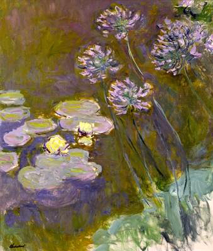 Claude Monet - Seerosen und Wasserlilien