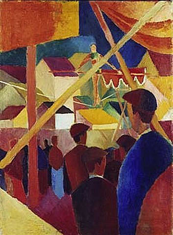 August Macke - Seiltänzer