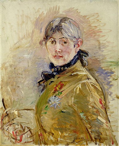 Berthe Morisot - Selbstportrait 1885