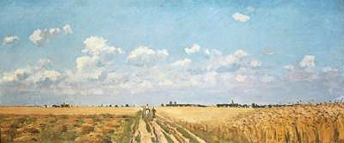 Camille Pissarro - Sommer (Kornfelder)