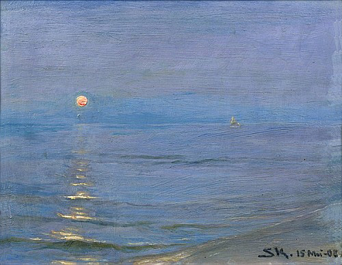 Peder Severin Kroyer - Sommerabend in Skagen