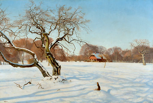 Charles Henrichsen Bremsen - Sonniger Wintertag im Tierpark Dyrehaven