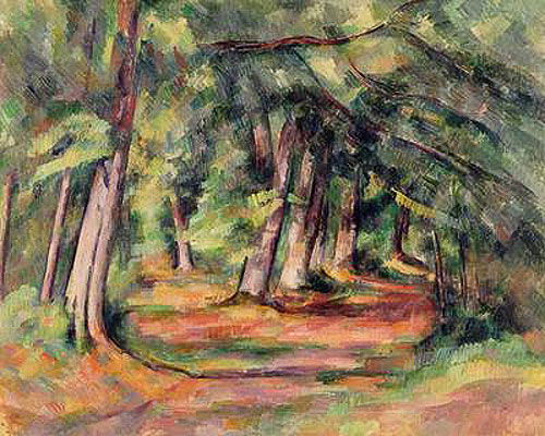 Paul Cézanne - Sous-bois