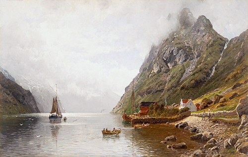 Anders Monsen Askevold - Stiller Sommernachmittag im Fjord