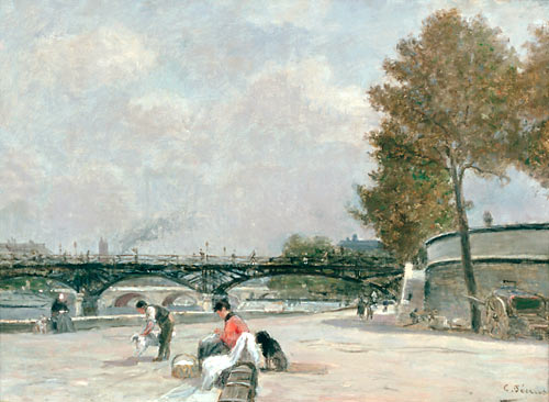 Charles Pecrus - Stiller Tag an der Seine