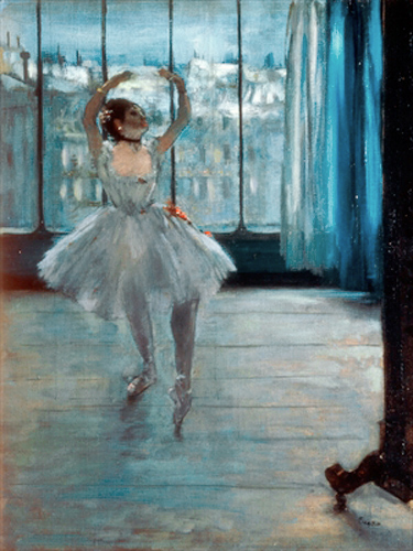 Edgar Degas - Tänzerin im Atelier