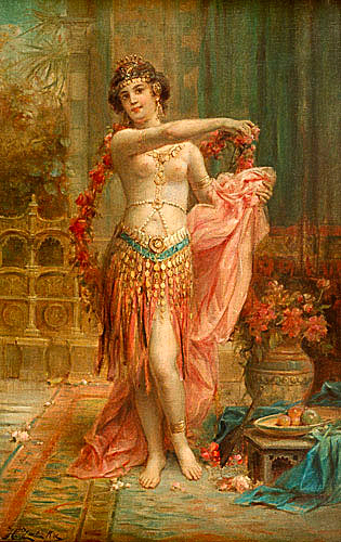 Hans Zatzka - Tanzende Haremsdame