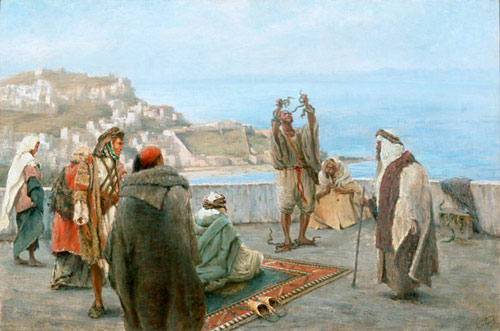 Felix Possart - Terrasse in Tanger