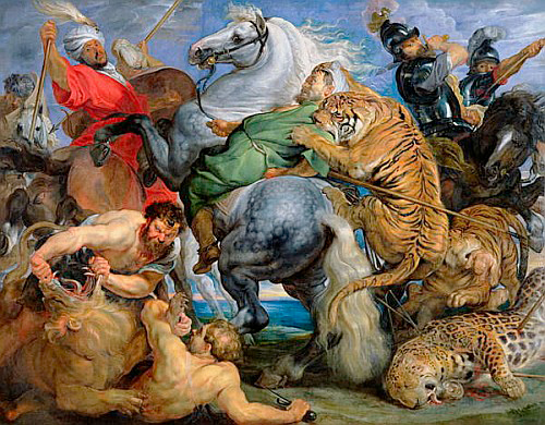 Peter Paul Rubens - Tigerjagd