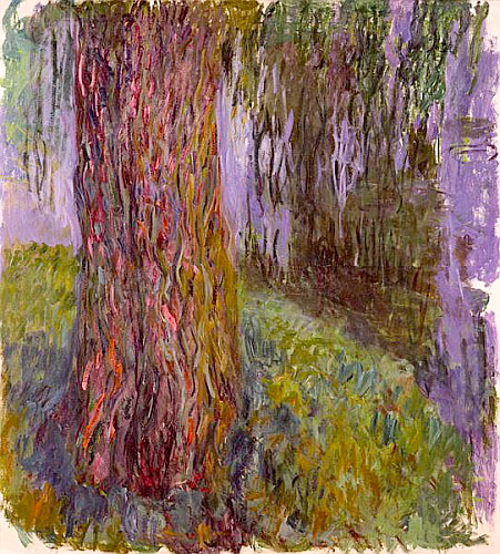 Claude Monet - Trauerweide am Seerosenteich