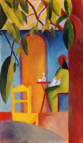 August Macke - Türkisches Cafe II