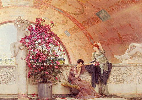 Sir Lawrence Alma-Tadema - Unbewußte Rivalen