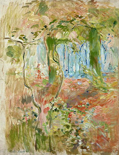 Berthe Morisot - Unterholz im Herbst 1894