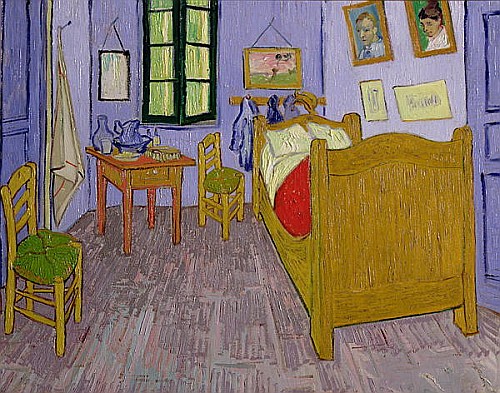 Vincent van Gogh - Van Goghs Schlafzimmer in Arles