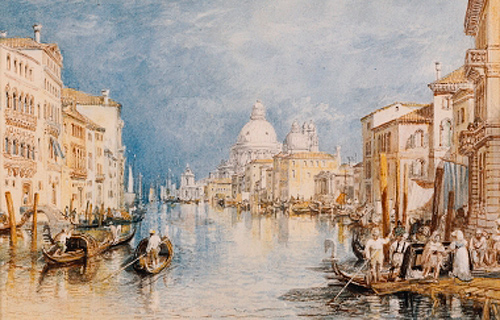 Joseph Mallord William Turner - Venedig, Canale Grande