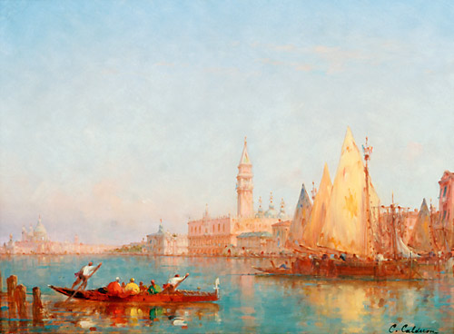 Charles-Clement Caldevon - Venedig
