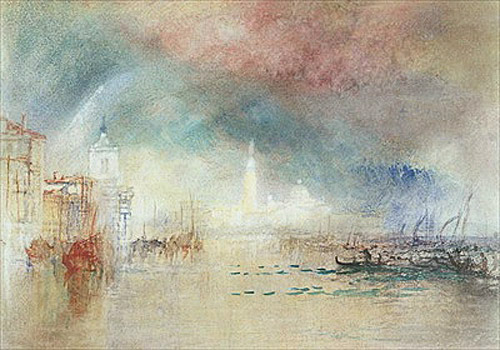 Joseph Mallord William Turner - Venedig von La Giudecca