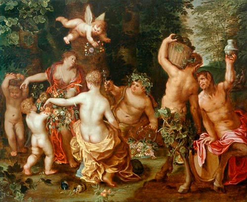 Jan Breughel d.J. - Venus, Ceres und Bacchus
