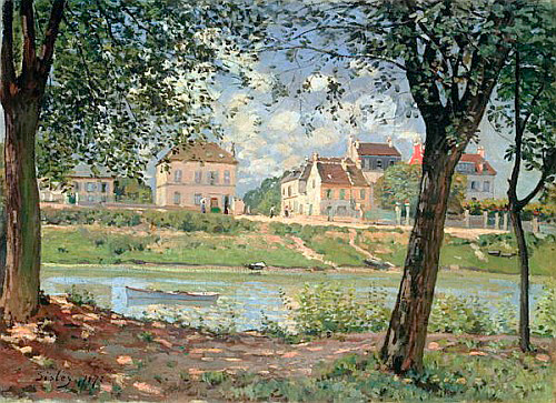 Alfred Sisley - Villeneuve-la-Garenne