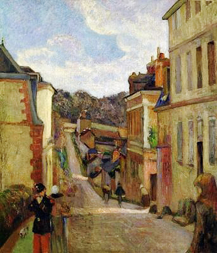 Paul Gauguin - Vorstadtstraße