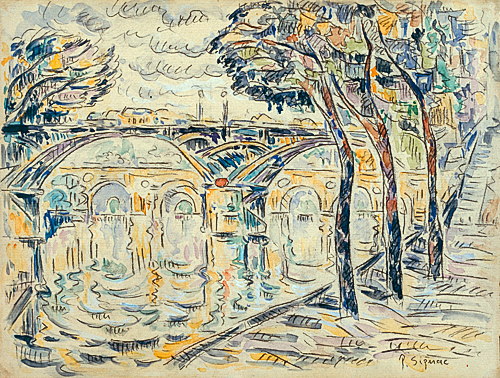 Paul Signac - Vue de la Seine