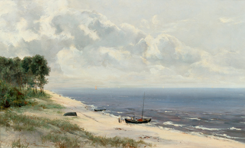 Margarete von Heinemann - Warmer Sommertag am Ostseestrand