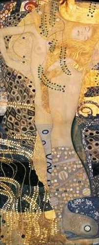 Gustav Klimt - Wasserschlangen I