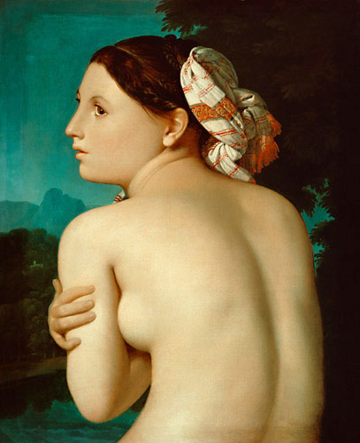 Jean Auguste Dominique Ingres - Weiblicher Rückenakt