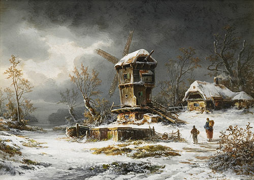 Cölestin Brügner - Winterlandschaft