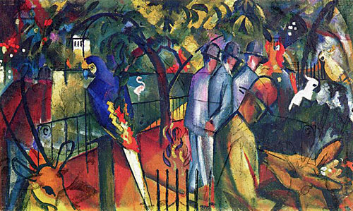 August Macke - Zoologischer Garten I